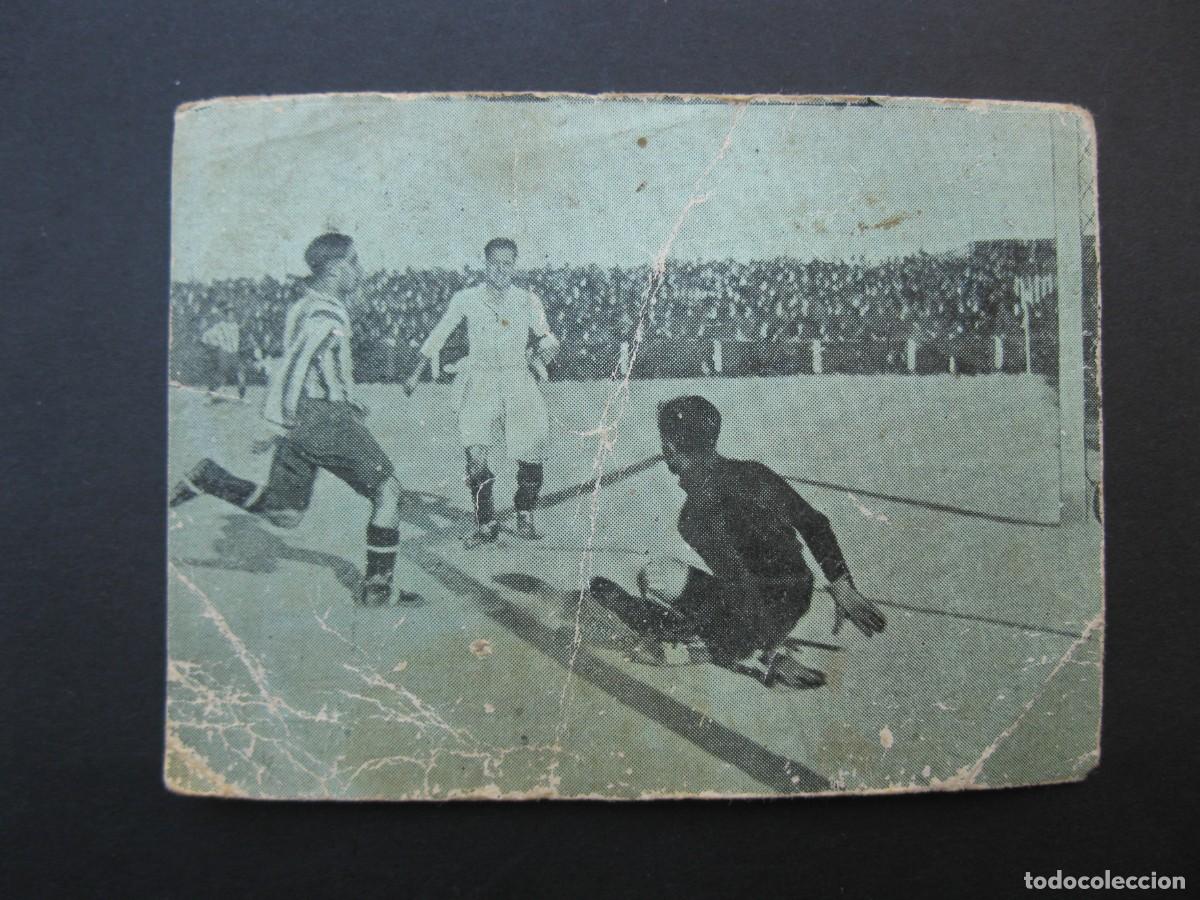 Cartes &agrave; collectionner de Football: FOOT-BALL - ESCENAS INTERESANTES - CROMO N&ordm; 4 - R. MADRID-ATHLETIC - TEMPORADA 1922 - FARMACIA BOLOS