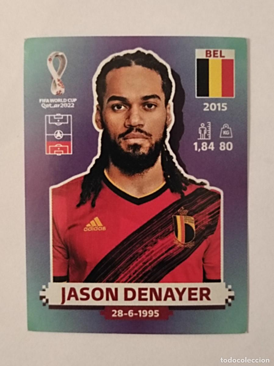 Cartes &agrave; collectionner de Football: #BEL 7 JASON DENAYER (BELGICA) MUNDIAL QATAR 2022 PANINI