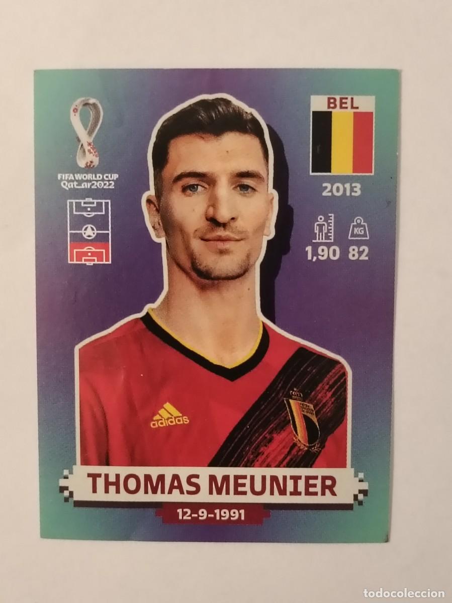 Fu&szlig;ball-Sticker: #BEL 8 THOMAS MEUNIER (BELGICA) MUNDIAL QATAR 2022 PANINI