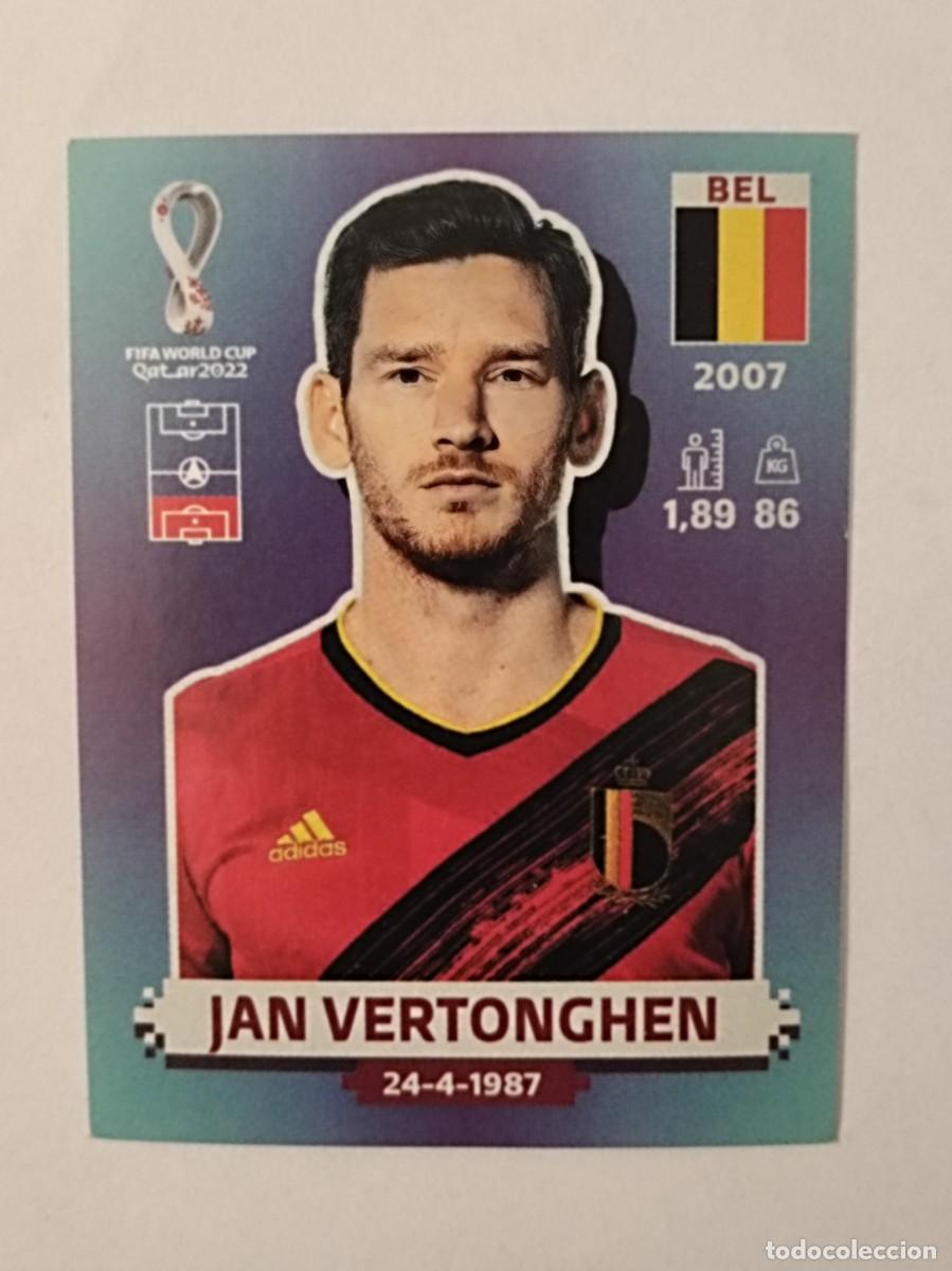 Fu&szlig;ball-Sticker: #BEL 9 JAN VERTONGHEN (BELGICA) MUNDIAL QATAR 2022 PANINI