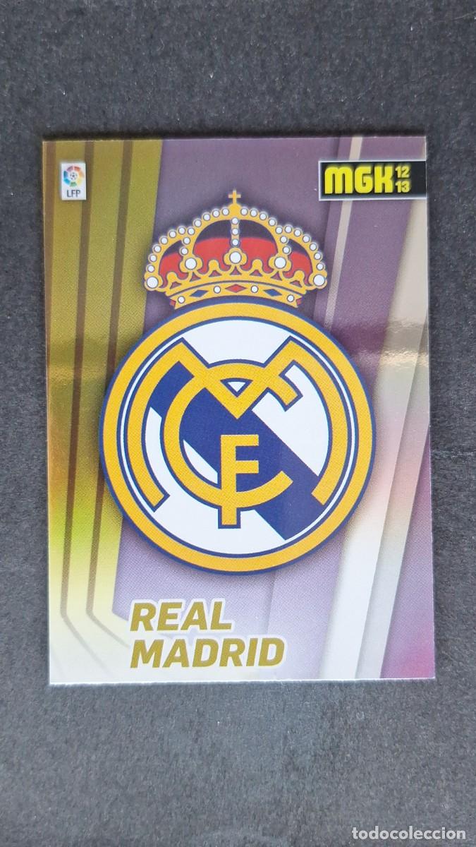 Fu&szlig;ball-Sticker: L1 ESCUDO REAL MADRID 181 PANINI MEGACRACKS 2012 2013 12 13
