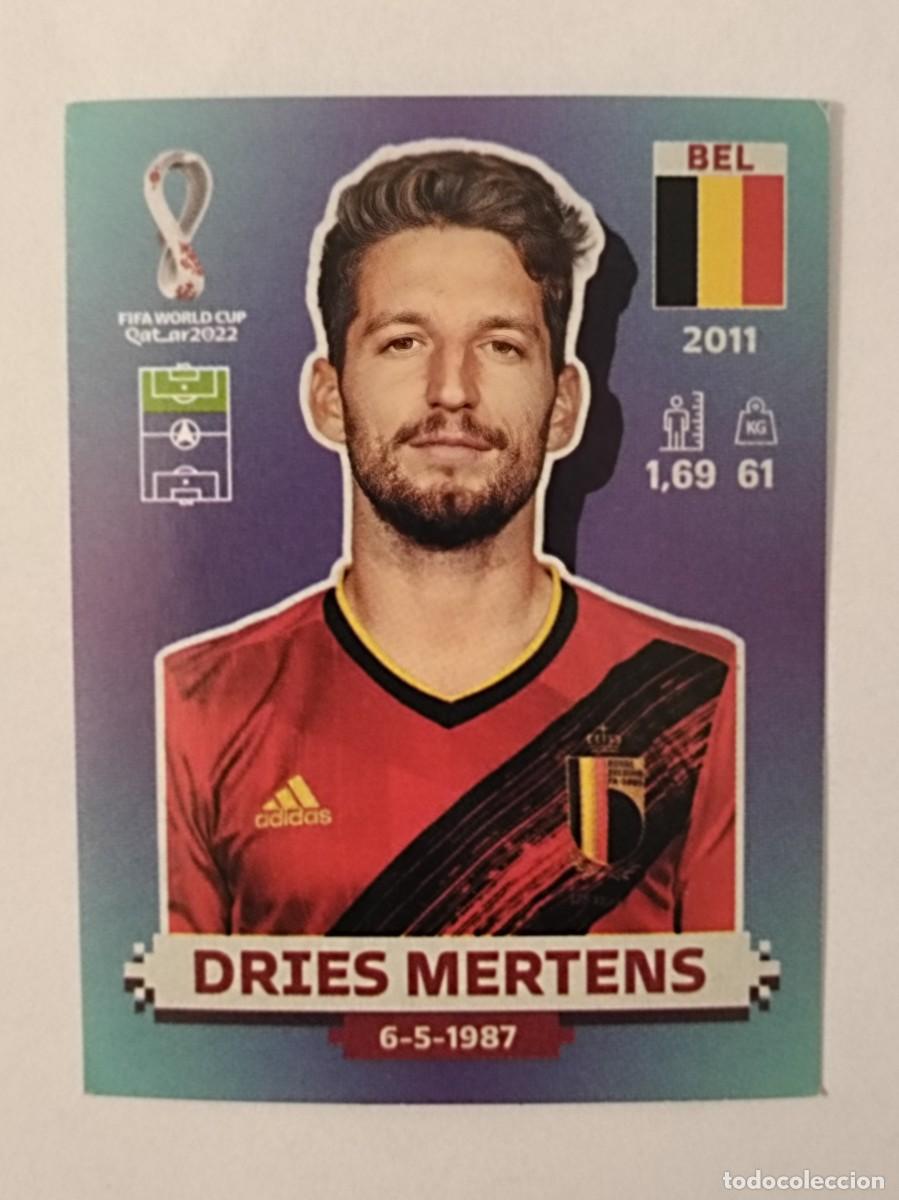 Cartes &agrave; collectionner de Football: #BEL 20 DRIES MERTENS (BELGICA) MUNDIAL QATAR 2022 PANINI
