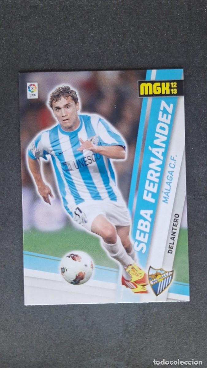 Cartes &agrave; collectionner de Football: L1 SEBA FERNANDEZ MALAGA C. F. 216 PANINI MEGACRACKS 2012 2013 12 13