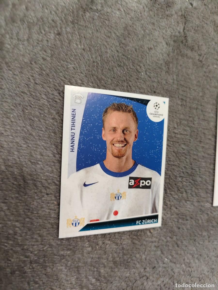 Cartes &agrave; collectionner de Football: 198 CHAMPIONS LEAGUE 09 10 PANINI HANNU TIHINEN FC Z&Uuml;RICH 2009 2010 UCL AAA