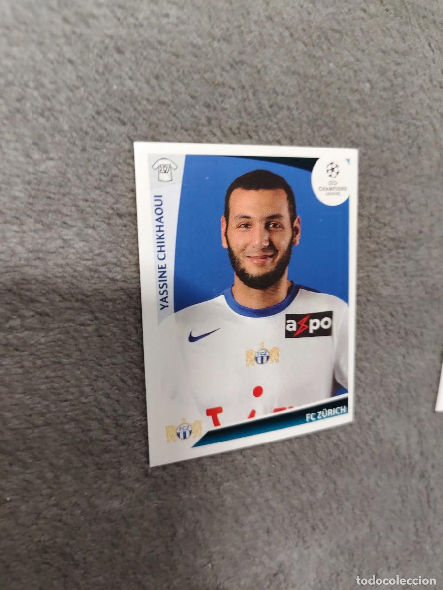 Cromos de f&uacute;tbol: 201 CHAMPIONS LEAGUE 09 10 PANINI YASSINE CHIKHAOUI FC Z&Uuml;RICH 2009 2010 UCL AAA