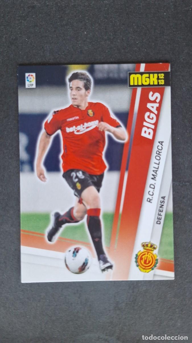 Cromos de f&uacute;tbol: L1 BIGAS R. C. D. MALLORCA 222 PANINI MEGACRACKS 2012 2013 12 13
