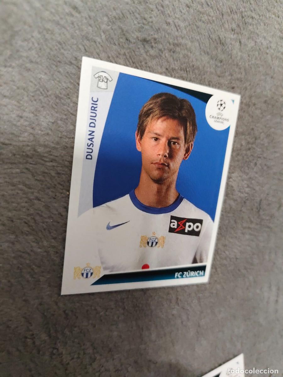 Cromos de f&uacute;tbol: 202 CHAMPIONS LEAGUE 09 10 PANINI DUSAN DJURIC FC Z&Uuml;RICH 2009 2010 UCL AAA