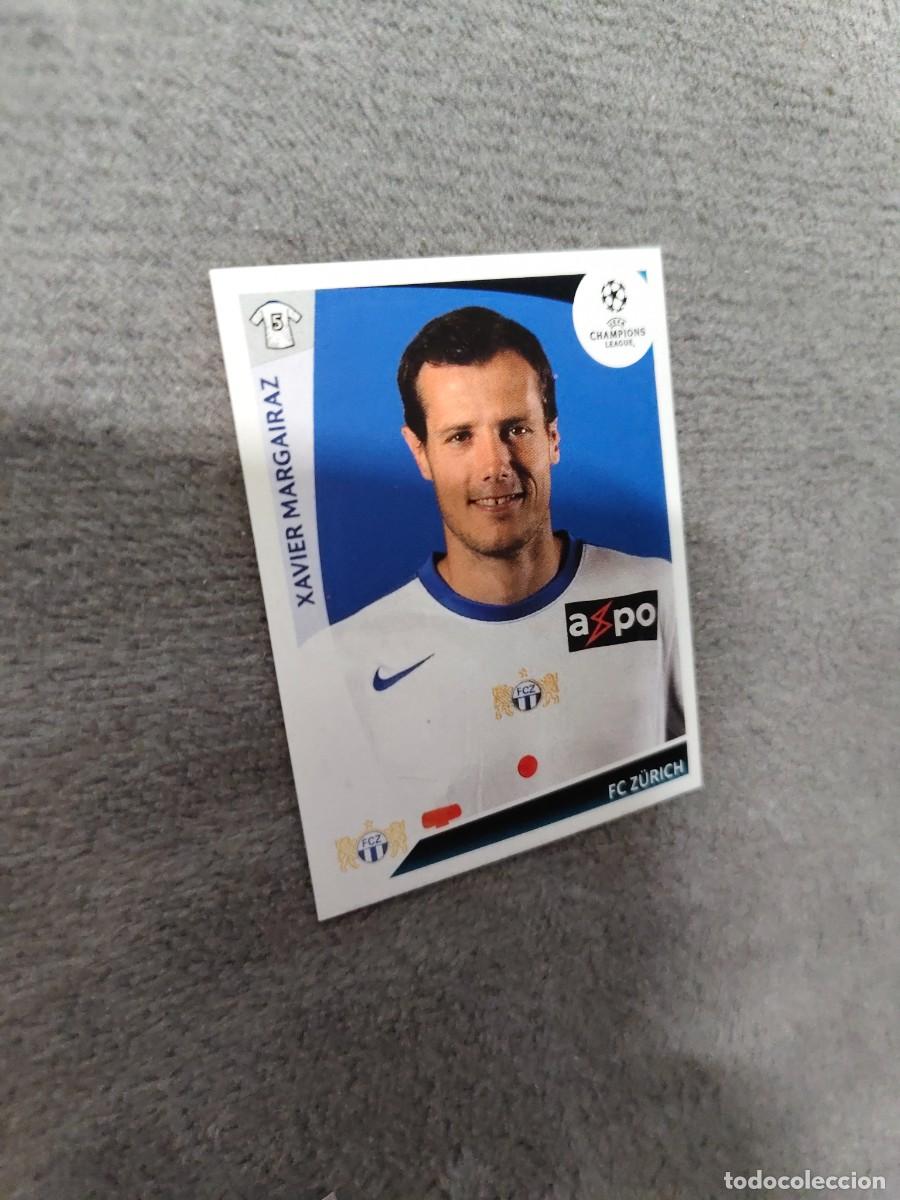 Cromos de f&uacute;tbol: 204 CHAMPIONS LEAGUE 09 10 PANINI XAVIER MARGAIRAZ FC Z&Uuml;RICH 2009 2010 UCL AAA