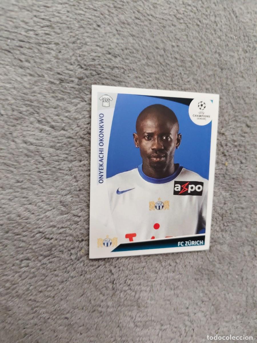 Cromos de f&uacute;tbol: 205 CHAMPIONS LEAGUE 09 10 PANINI ONYEKACHI OKONKWO FC Z&Uuml;RICH 2009 2010 UCL AAA