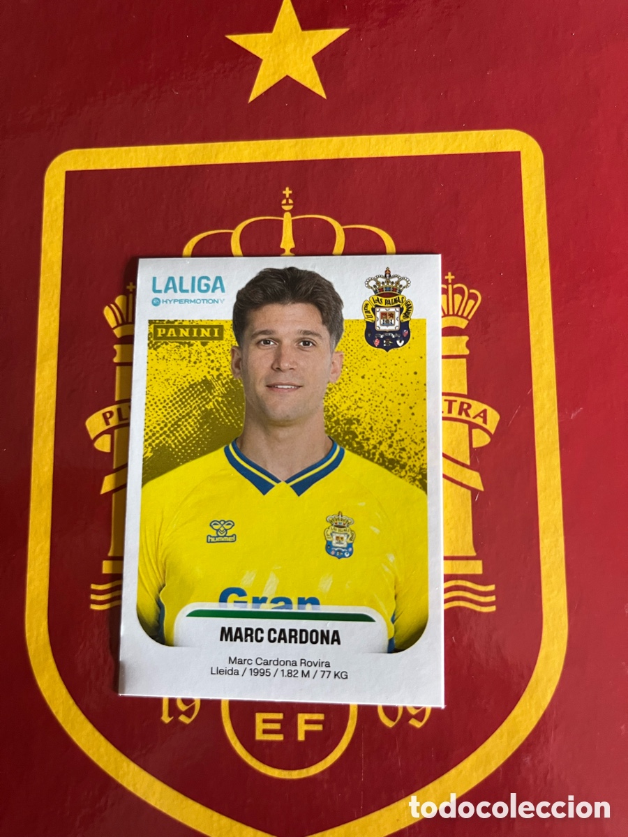 Cromos de f&uacute;tbol: 264 BIS B MARC CARDONA LA LIGA HYPERMOTION 2025 2026 25 26 LAS PALMAS UD