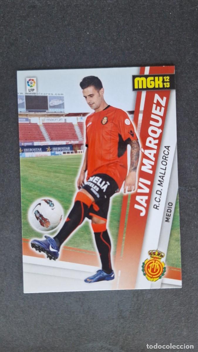 Cromos de f&uacute;tbol: L1 JAVI MARQUEZ R. C. D. MALLORCA 227 PANINI MEGACRACKS 2012 2013 12 13
