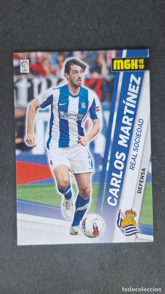 Football Stickers: L1 CARLOS MARTINEZ REAL SOCIEDAD 274 PANINI MEGACRACKS 2012 2013 12 13