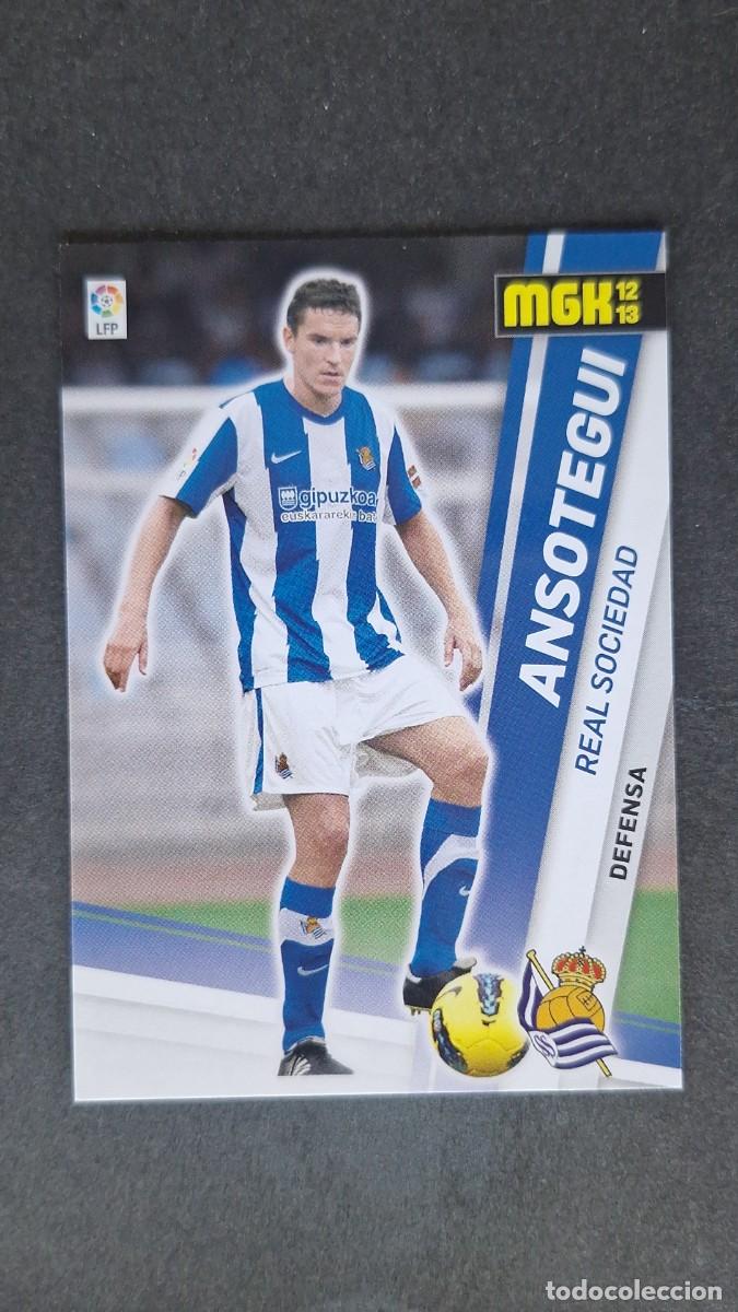 Cromos de f&uacute;tbol: L1 ANSOTEGUI REAL SOCIEDAD 277 PANINI MEGACRACKS 2012 2013 12 13