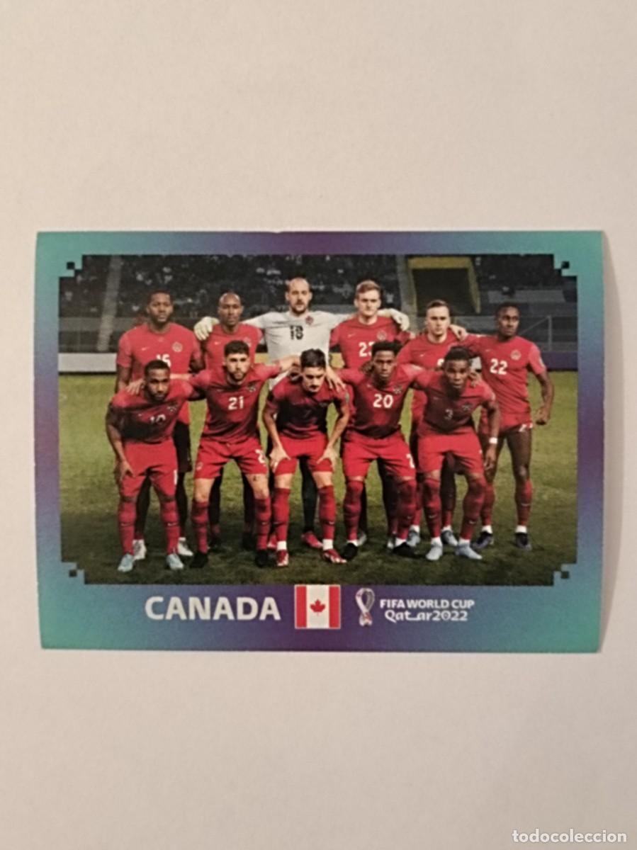 Cromos de f&uacute;tbol: #CAN 1 EQUIPO (CANADA) MUNDIAL QATAR 2022 PANINI
