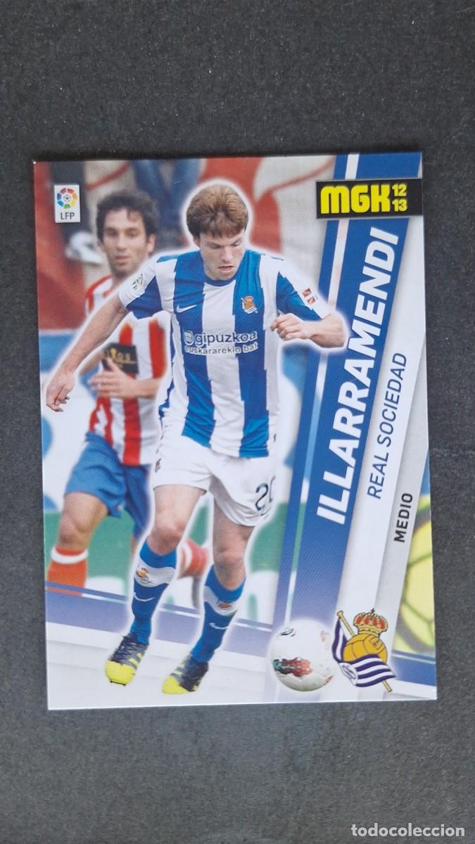 Cromos de f&uacute;tbol: L1 ILLARRAMENDI REAL SOCIEDAD 280 PANINI MEGACRACKS 2012 2013 12 13