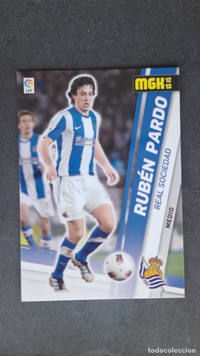 Cromos de f&uacute;tbol: L1 RUBEN PARDO REAL SOCIEDAD 282 PANINI MEGACRACKS 2012 2013 12 13