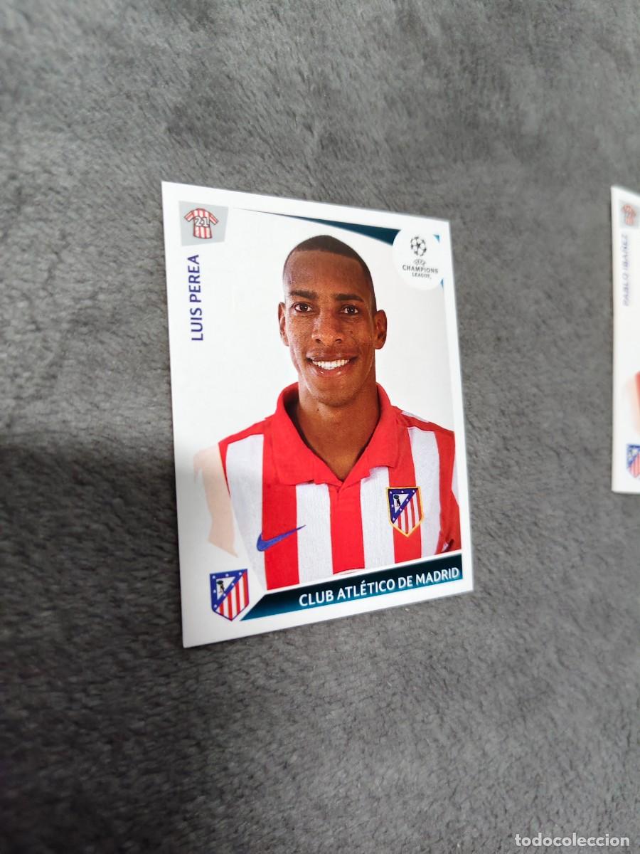 Cromos de f&uacute;tbol: 248 CHAMPIONS LEAGUE 09 10 PANINI LUIS PEREA CLUB ATL&Eacute;TICO DE MADRID 2009 2010 UCL AAA