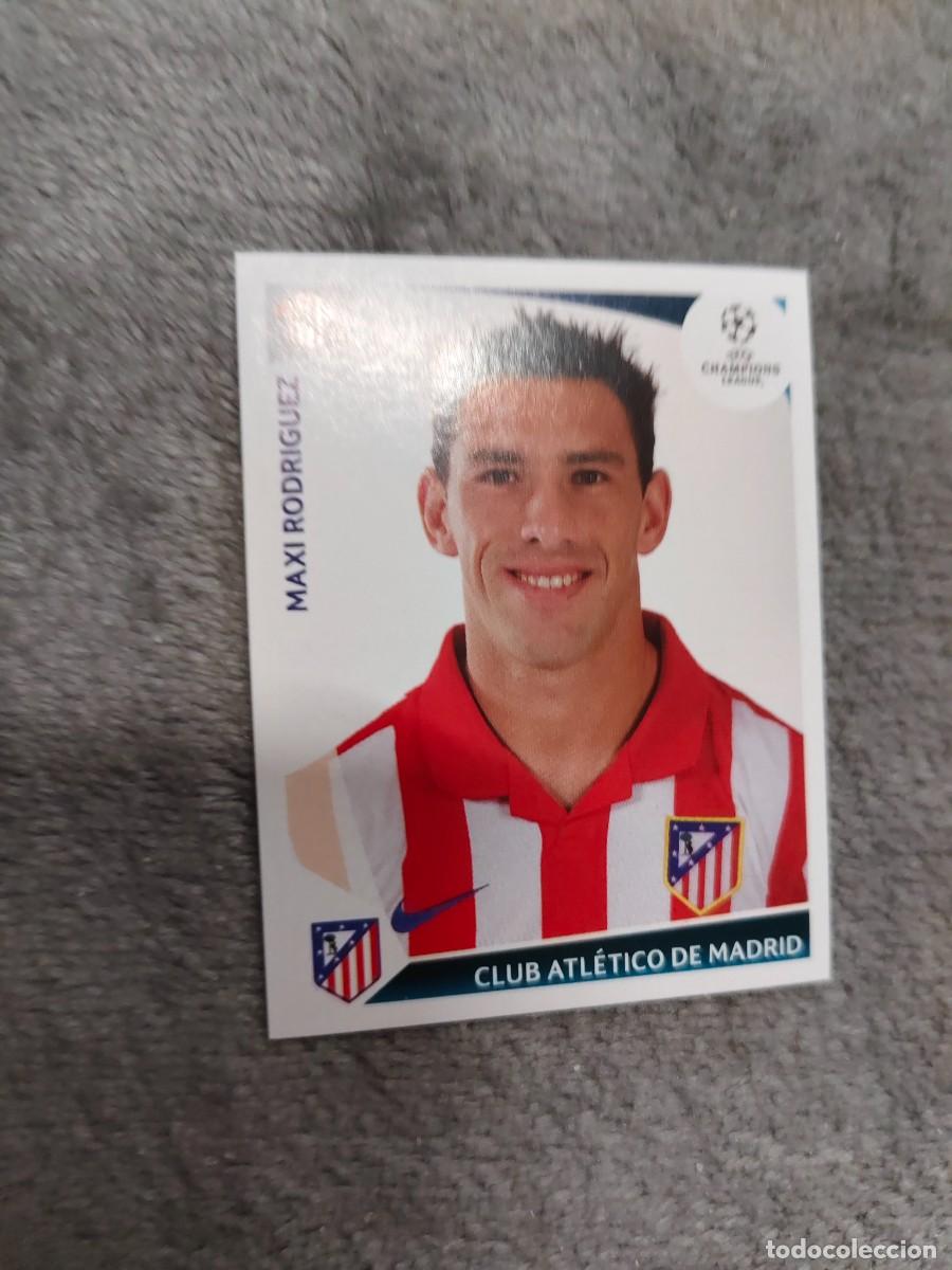 Cromos de f&uacute;tbol: 251 CHAMPIONS LEAGUE 09 10 PANINI MAXI RODRIGUEZ CLUB ATL&Eacute;TICO DE MADRID 2009 2010 UCL AAA