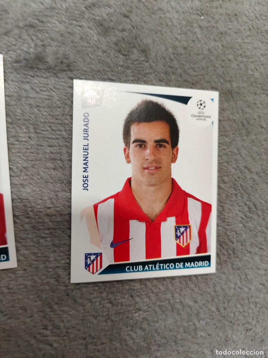 Cromos de f&uacute;tbol: 252 CHAMPIONS LEAGUE 09 10 PANINI JOSE MANUEL JURADO CLUB ATL&Eacute;TICO DE MADRID 2009 2010 UCL AAA