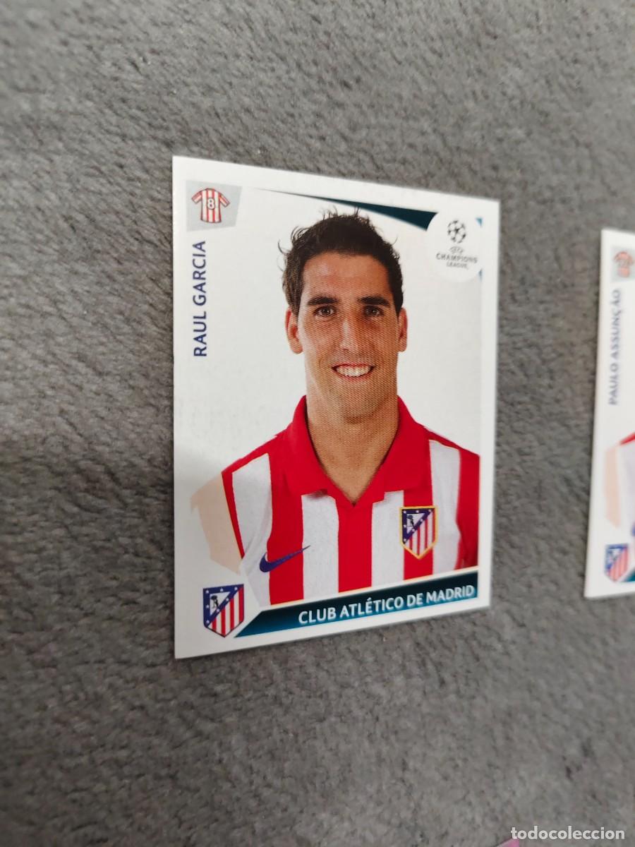 Cromos de f&uacute;tbol: 253 CHAMPIONS LEAGUE 09 10 PANINI RAUL GARCIA CLUB ATL&Eacute;TICO DE MADRID 2009 2010 UCL AAA