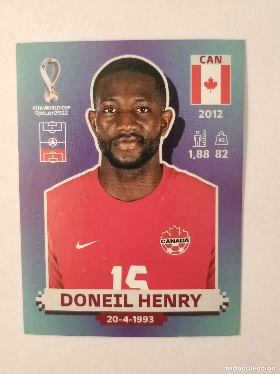 Cartes &agrave; collectionner de Football: #CAN 6 DONEIL HENRY (CANADA) MUNDIAL QATAR 2022 PANINI