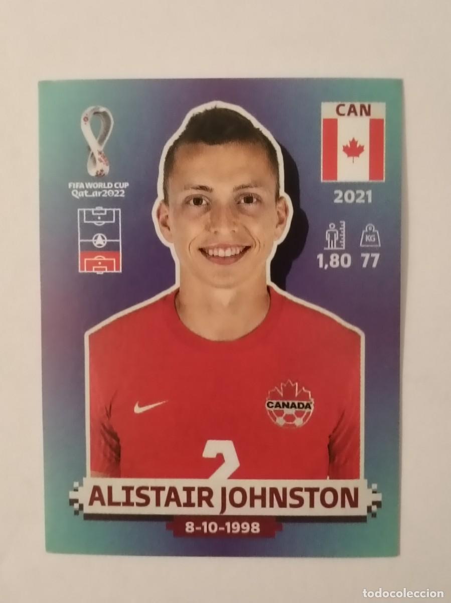 Cartes &agrave; collectionner de Football: #CAN 7 ALISTAIR JOHNSTON (CANADA) MUNDIAL QATAR 2022 PANINI
