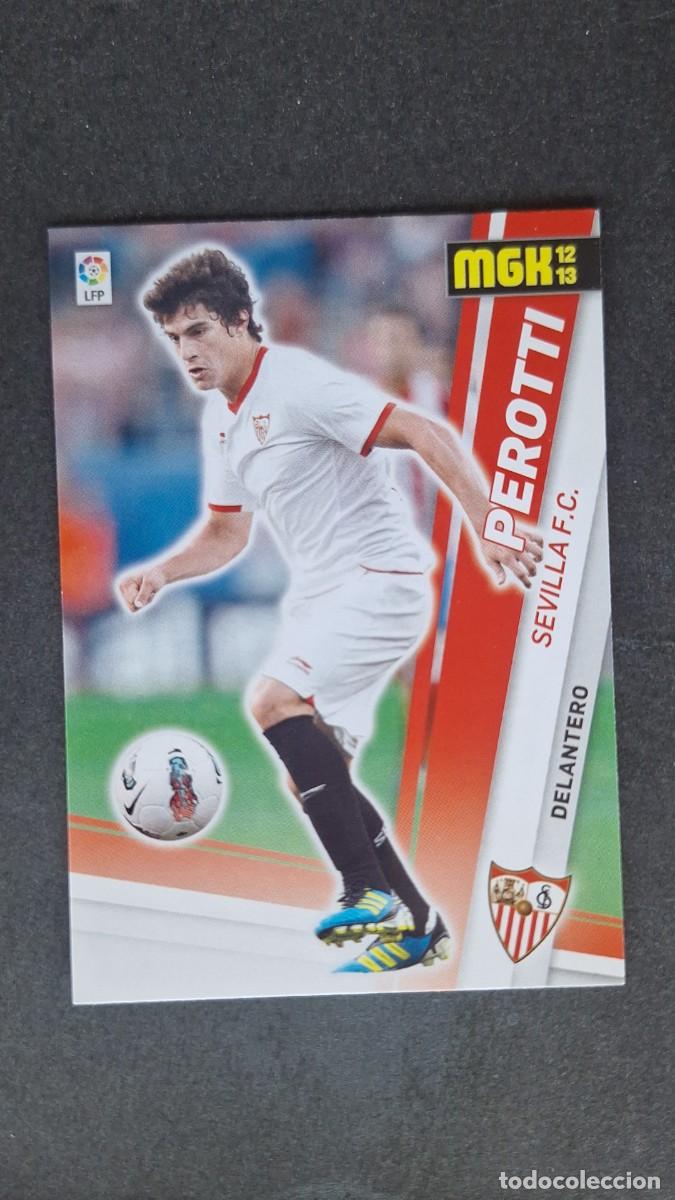 Cromos de f&uacute;tbol: L1 PEROTTI SEVILLA F. C. 303 PANINI MEGACRACKS 2012 2013 12 13