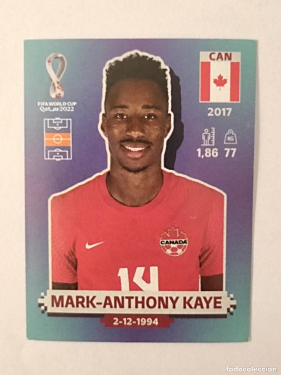 Cromos de f&uacute;tbol: #CAN 15 MARK-ANTHONT KAYE (CANADA) MUNDIAL QATAR 2022 PANINI