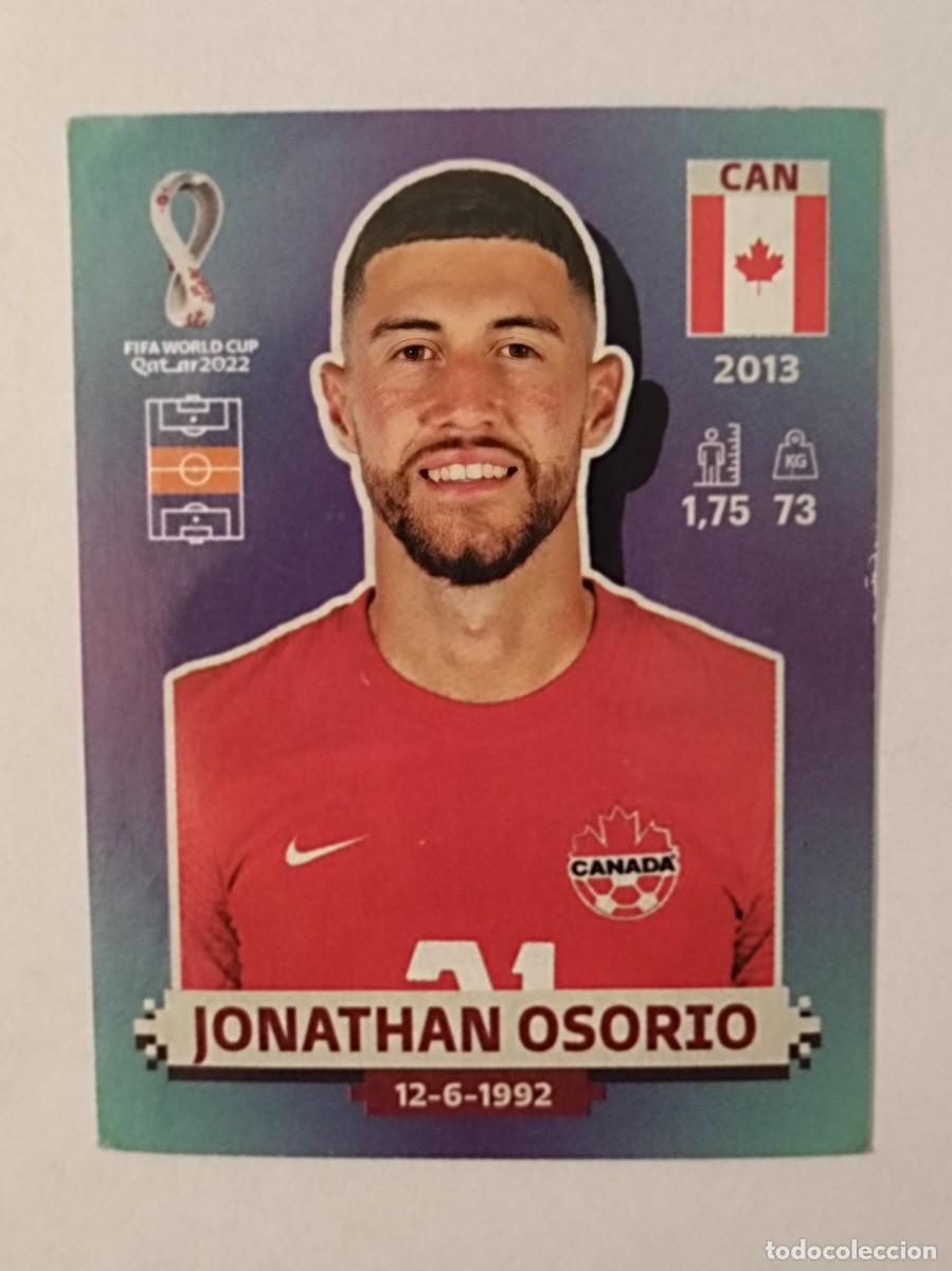 Cromos de f&uacute;tbol: #CAN 16 JONATHAN OSORIO (CANADA) MUNDIAL QATAR 2022 PANINI