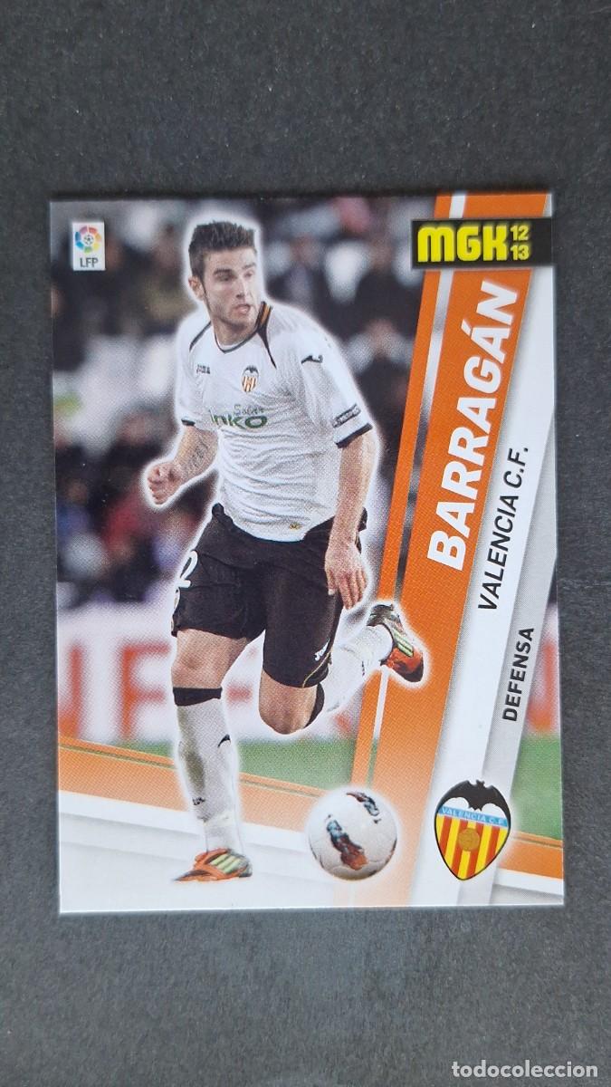 Cromos de f&uacute;tbol: L1 BARRAGAN VALENCIA C. F. 310 PANINI MEGACRACKS 2012 2013 12 13