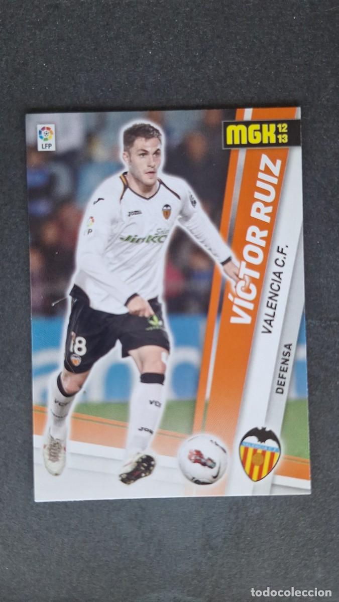 Cromos de f&uacute;tbol: L1 VICTOR RUIZ VALENCIA C. F. 312 PANINI MEGACRACKS 2012 2013 12 13