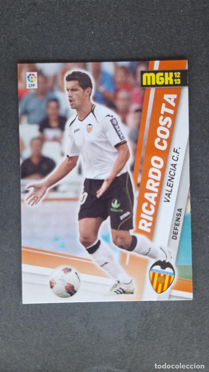 Cromos de f&uacute;tbol: L1 RICARDO COSTA VALENCIA C. F. 313 PANINI MEGACRACKS 2012 2013 12 13