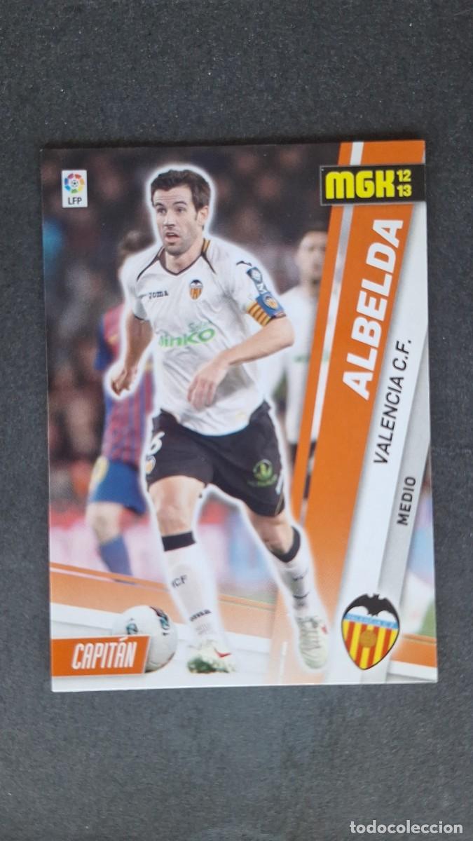 Cromos de f&uacute;tbol: L1 ALBELDA VALENCIA C. F. 315 PANINI MEGACRACKS 2012 2013 12 13