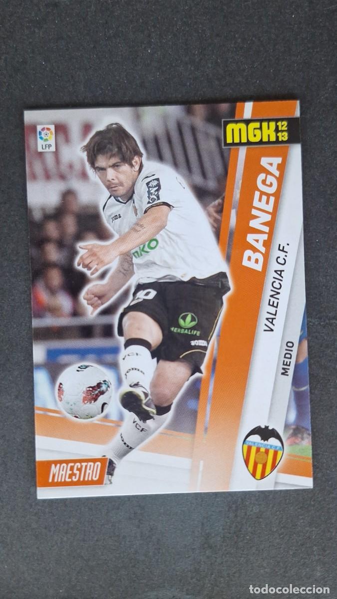 Cromos de f&uacute;tbol: L1 BANEGA VALENCIA C. F. 316 PANINI MEGACRACKS 2012 2013 12 13