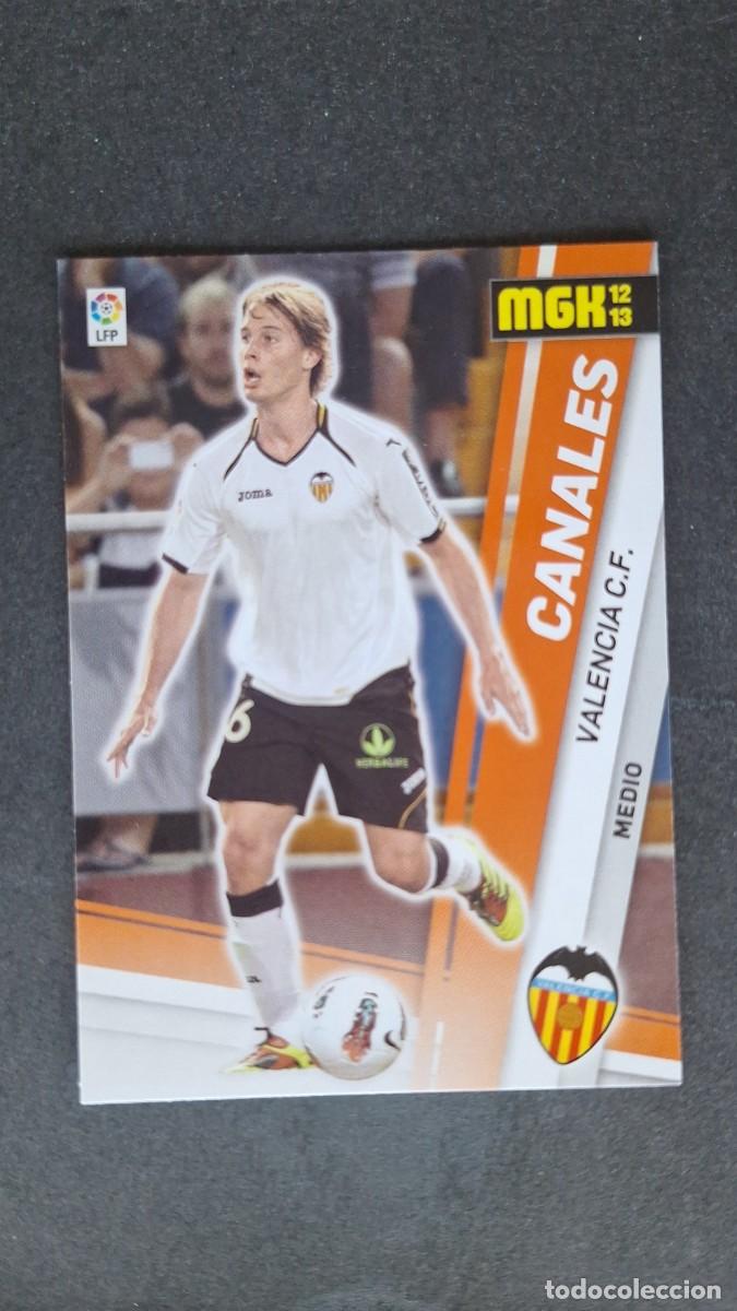 Cromos de f&uacute;tbol: L1 CANALES VALENCIA C. F. 317 PANINI MEGACRACKS 2012 2013 12 13