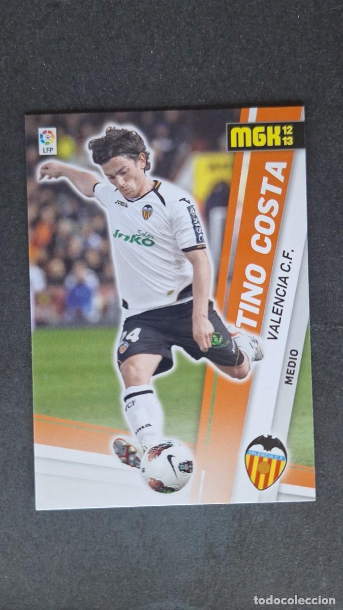 Cromos de f&uacute;tbol: L1 TINO COSTA VALENCIA C. F. 319 PANINI MEGACRACKS 2012 2013 12 13