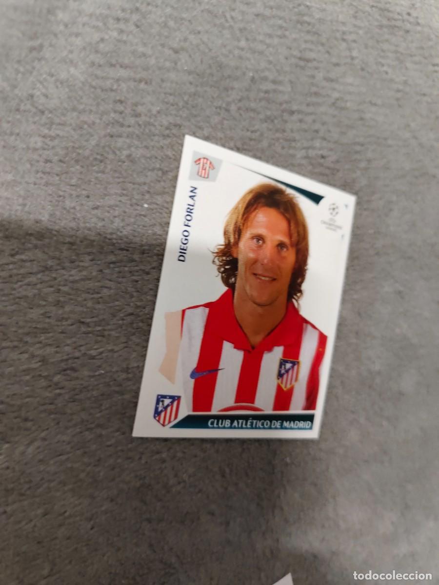 Cromos de f&uacute;tbol: 257 CHAMPIONS LEAGUE 09 10 PANINI DIEGO FORLAN CLUB ATL&Eacute;TICO DE MADRID 2009 2010 UCL AAA