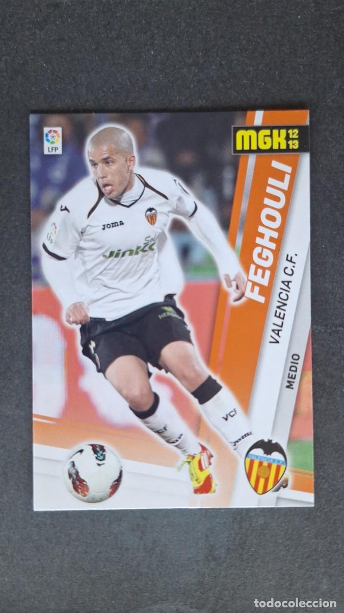 Cromos de f&uacute;tbol: L1 FEGHOULI VALENCIA C. F. 320 PANINI MEGACRACKS 2012 2013 12 13