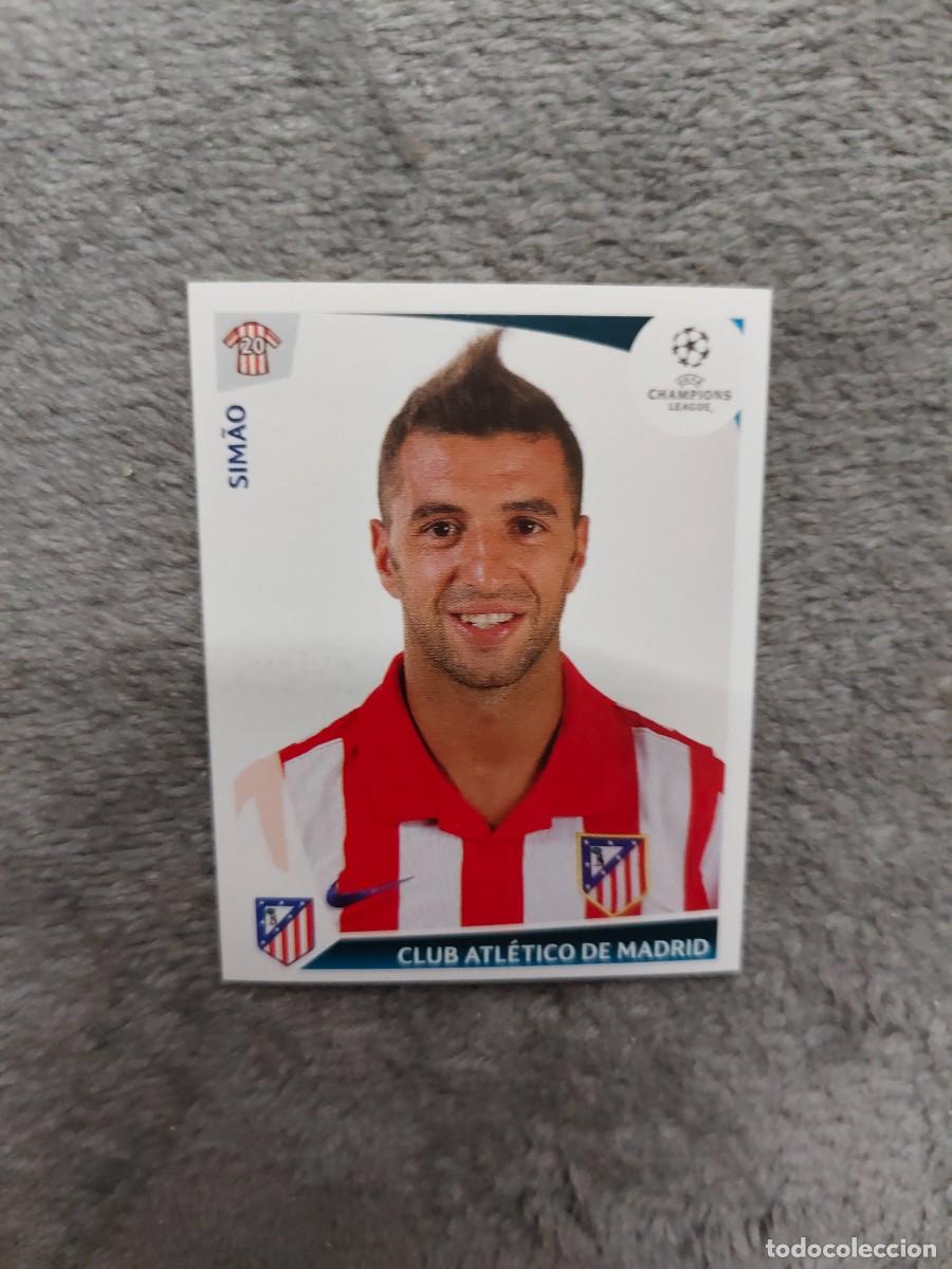 Cromos de f&uacute;tbol: 258 CHAMPIONS LEAGUE 09 10 PANINI SIM&Atilde;O CLUB ATL&Eacute;TICO DE MADRID 2009 2010 UCL AAA