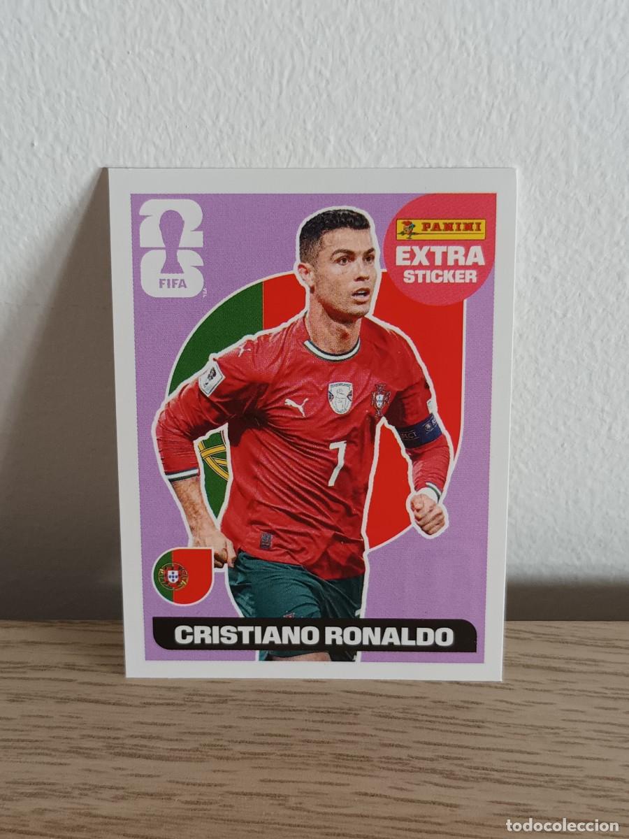 Cromos de f&uacute;tbol: EXTRA STICKER FIFA WORLD CUP MUNDIAL 2026 CRISTIANO RONALDO