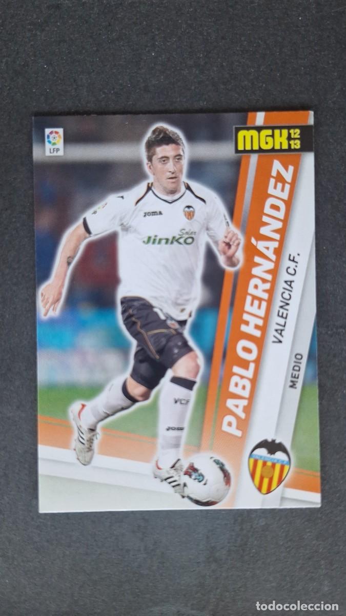 Cromos de f&uacute;tbol: L1 PABLO HERNANDEZ VALENCIA C. F. 321 PANINI MEGACRACKS 2012 2013 12 13