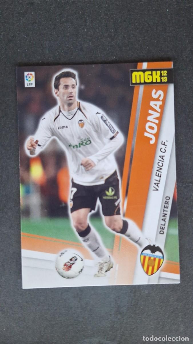 Cromos de f&uacute;tbol: L1 JONAS VALENCIA C. F. 322 PANINI MEGACRACKS 2012 2013 12 13
