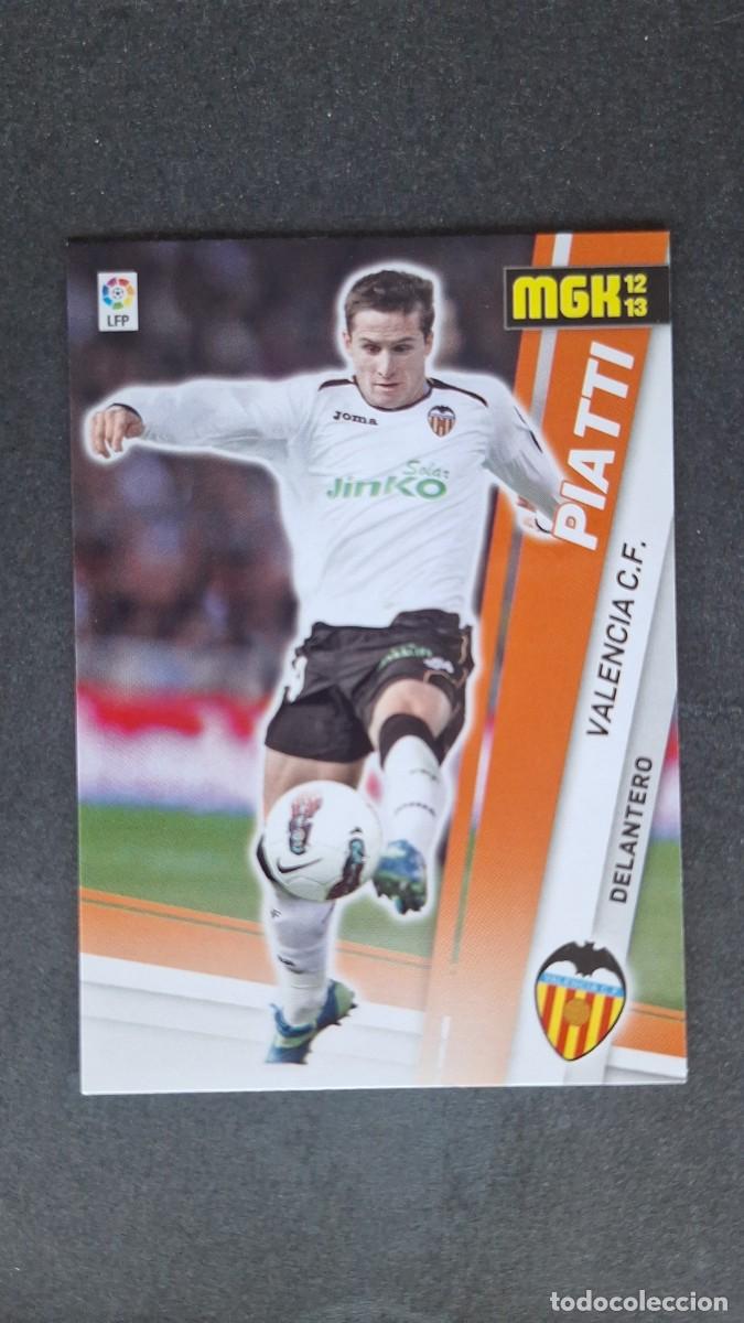Cromos de f&uacute;tbol: L1 PIATTI VALENCIA C. F. 323 PANINI MEGACRACKS 2012 2013 12 13