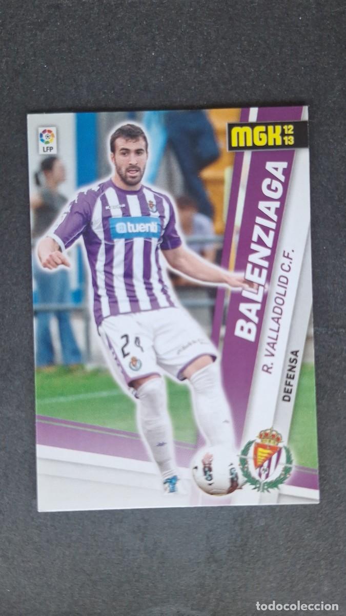 Cromos de f&uacute;tbol: L1 BALENZIAGA REAL VALLADOLID 327 PANINI MEGACRACKS 2012 2013 12 13