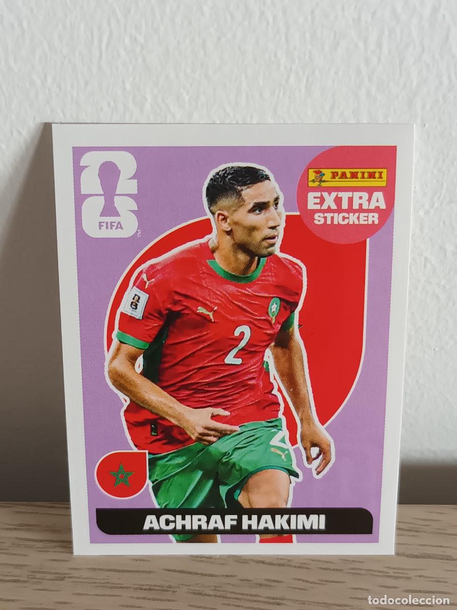 Cromos de f&uacute;tbol: EXTRA STICKER FIFA WORLD CUP MUNDIAL 2026 ACHRAF HAKIMI