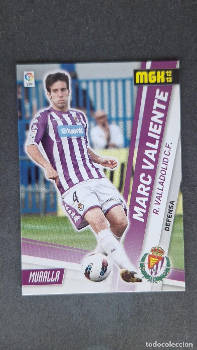 Cromos de f&uacute;tbol: L1 MARC VALIENTE REAL VALLADOLID 330 PANINI MEGACRACKS 2012 2013 12 13