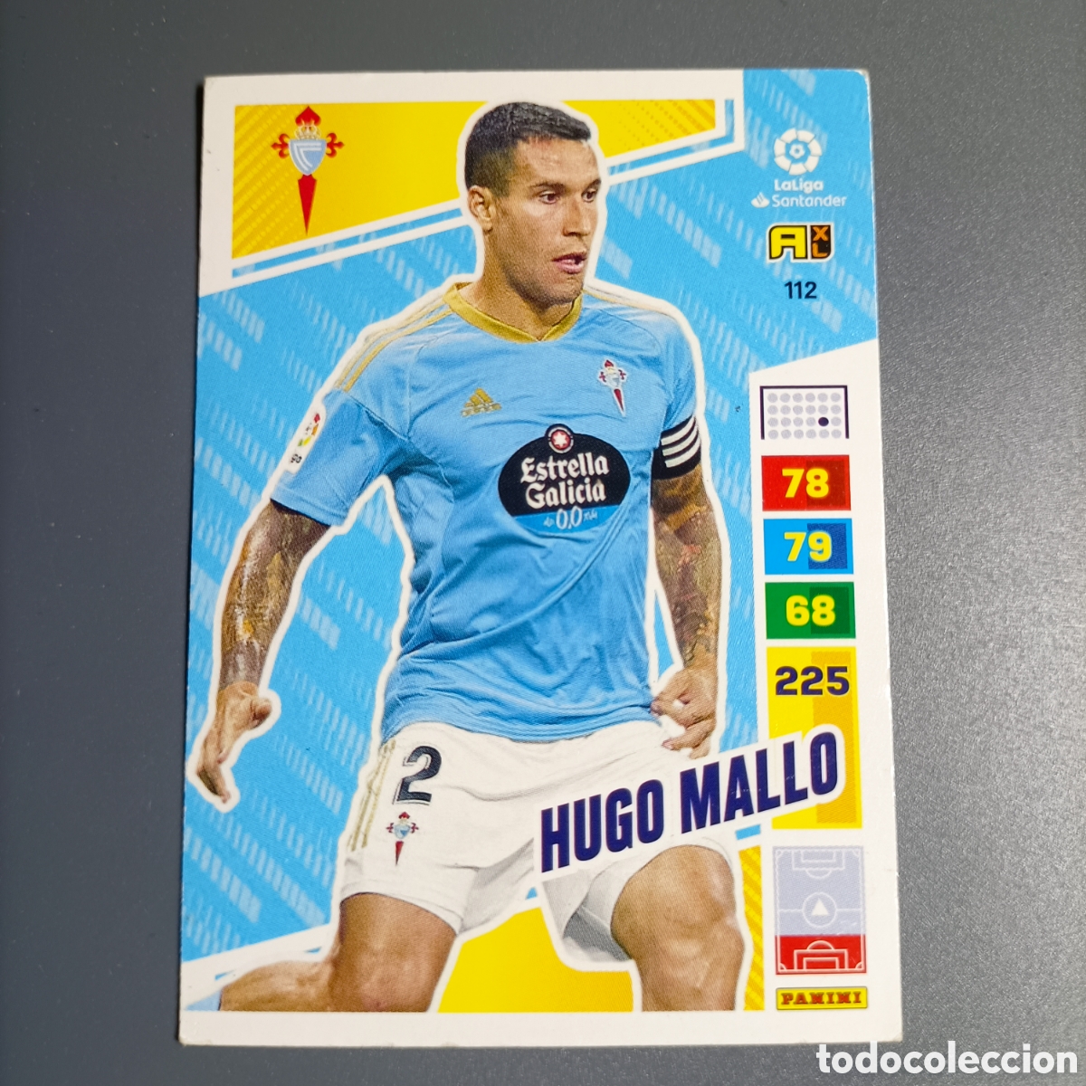 Cromos de Futebol: ADRENALYN LIGA 2022-2023 (CELTA) №112 HUGO MALLO