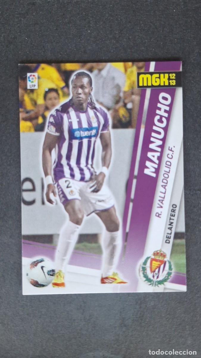 Cromos de Futebol: L1 MANUCHO REAL VALLADOLID 342 PANINI MEGACRACKS 2012 2013 12 13