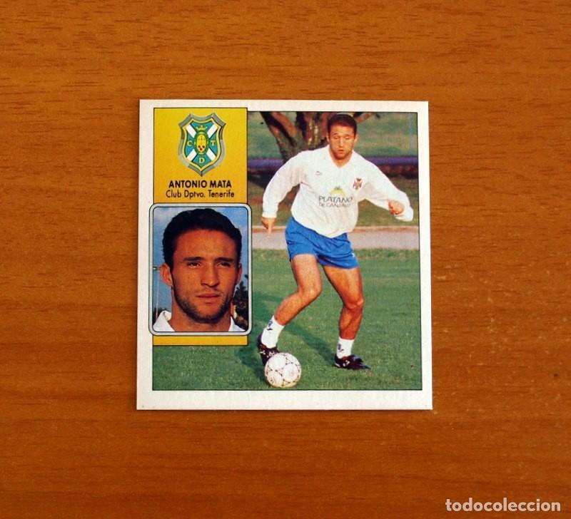 Cromos de Futebol: Tenerife - Antonio Mata - Ediciones Este Liga 1992-1993, 92-93 - Nunca pegado