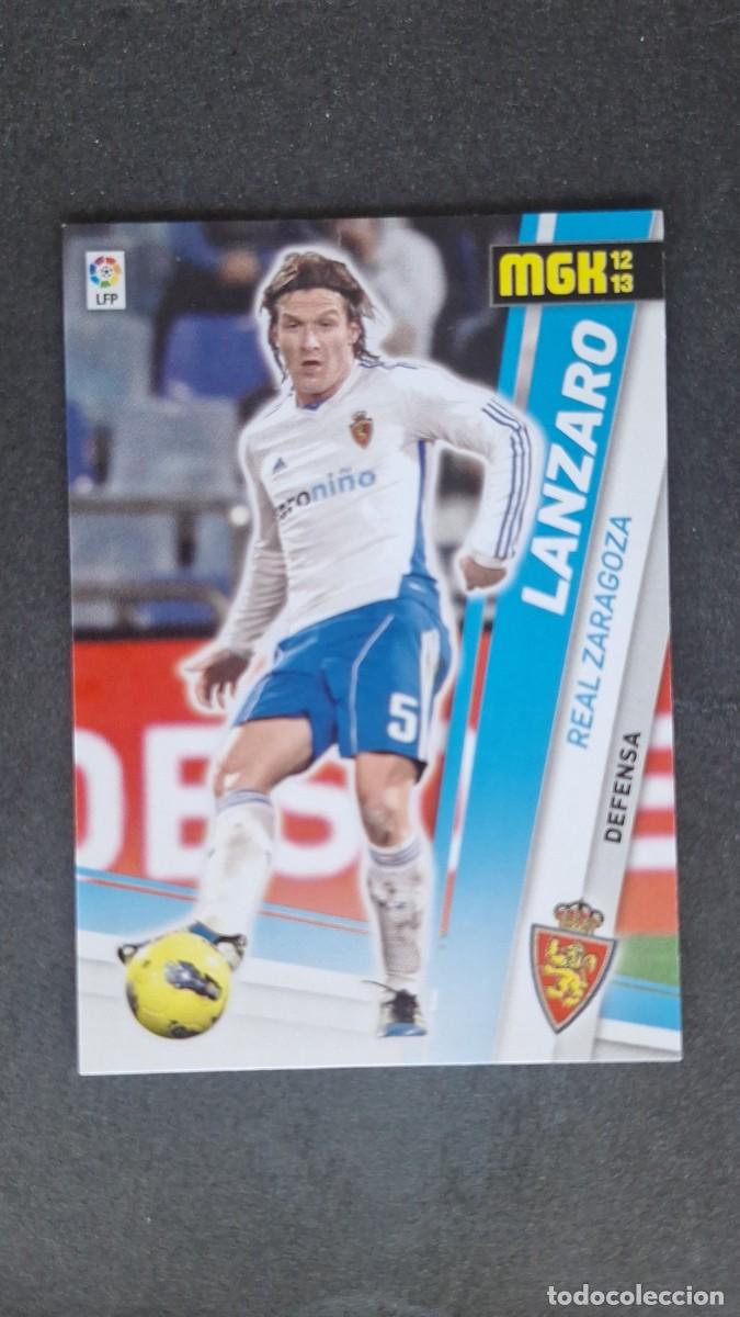 Cromos de Futebol: L1 LANZARO REAL ZARAGOZA 346 PANINI MEGACRACKS 2012 2013 12 13